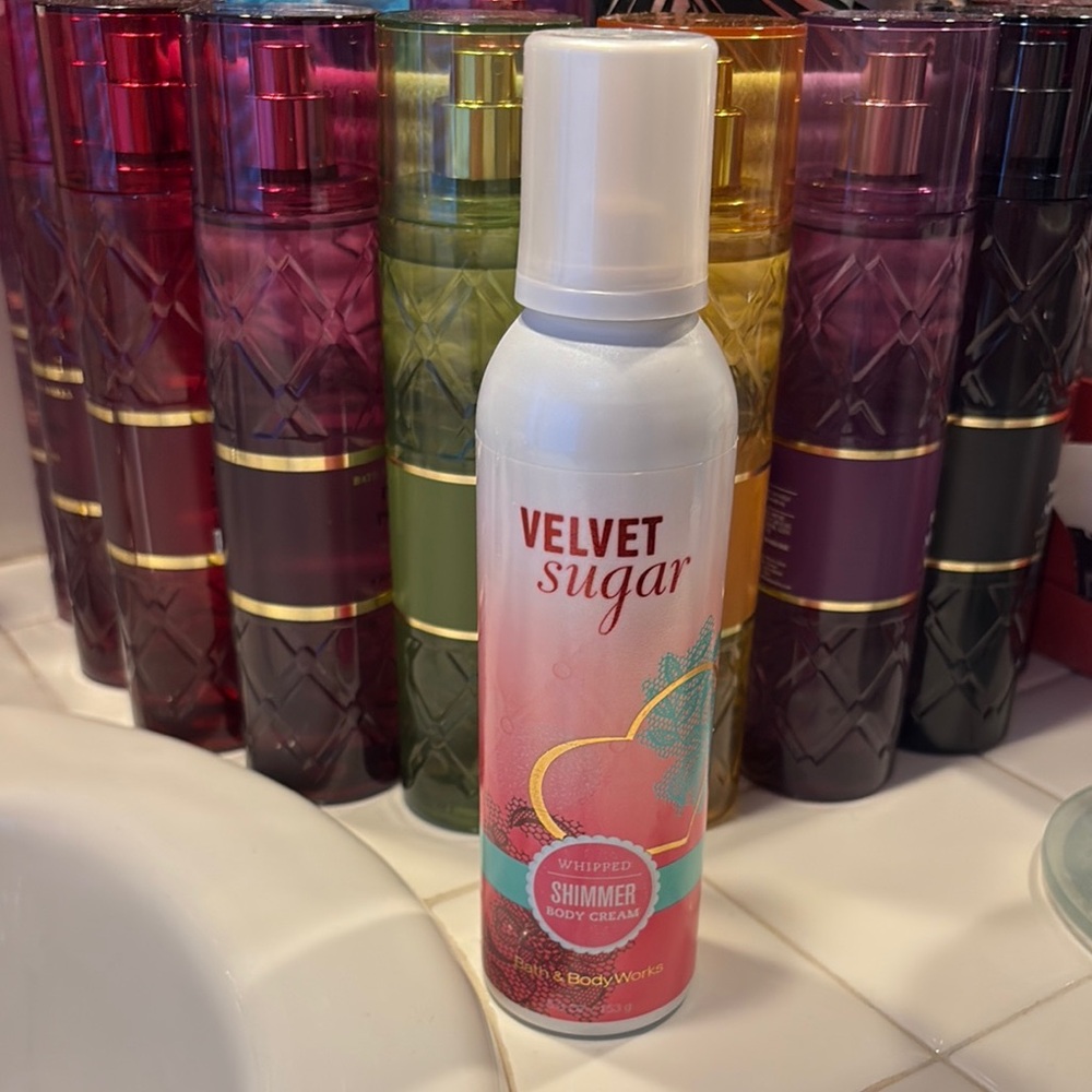 Velvet Sugar Whipped Shimmer Body Cream